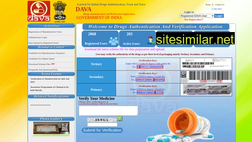 dava.gov.in alternative sites