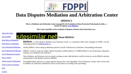 ddmac.in alternative sites