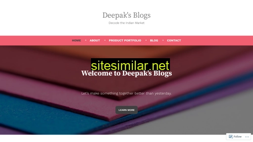 Deepakblogs similar sites