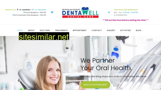 dentawell.co.in alternative sites