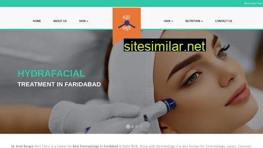 dermatologistfaridabad.in alternative sites