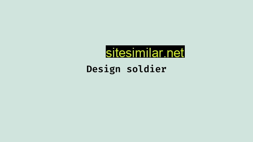 Designsoldier similar sites