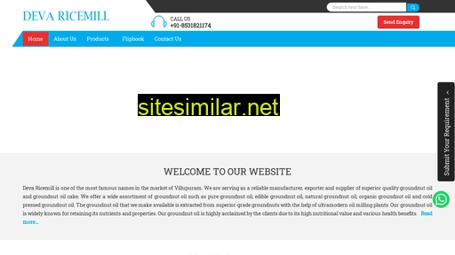 devaricemill.co.in alternative sites