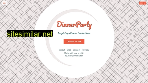dinnerparty.in alternative sites