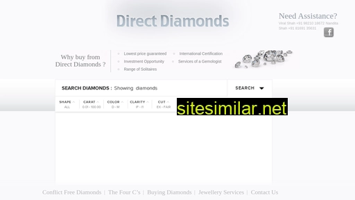 directdiamonds.in alternative sites