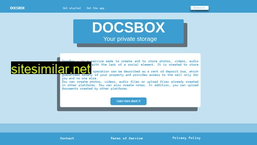 Docsbox similar sites