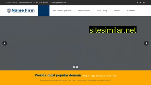 domain.firm.in alternative sites