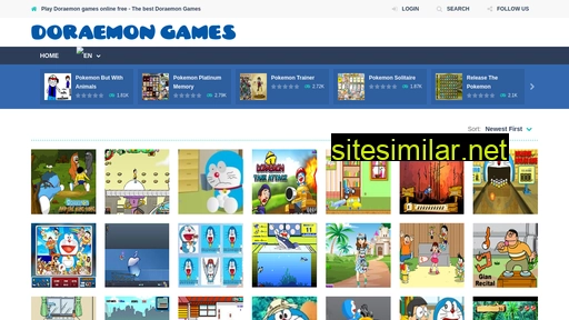 Doraemongames similar sites