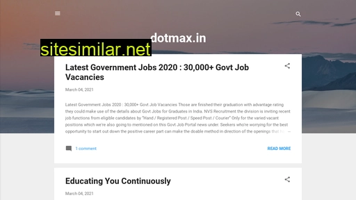 dotmax.in alternative sites