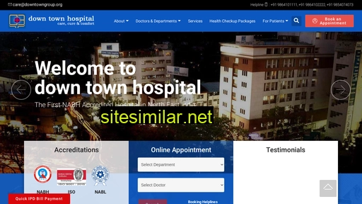 downtownhospitals.in alternative sites