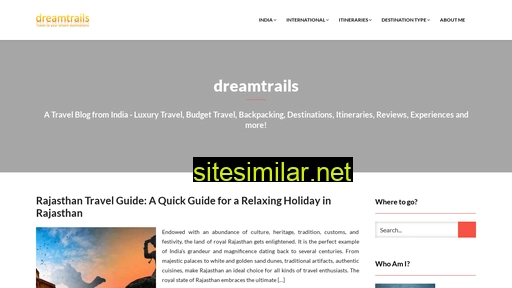 dreamtrails.in alternative sites