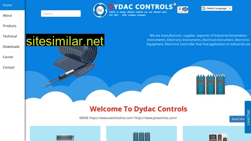 dydaccontrols.co.in alternative sites