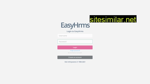 Easyhrms similar sites