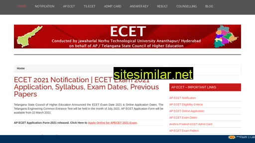 ecet.co.in alternative sites