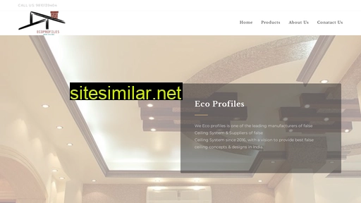Ecoprofiles similar sites