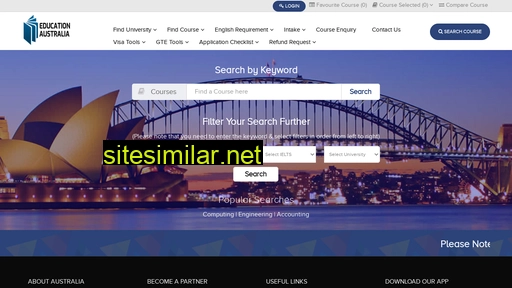 educationaustralia.in alternative sites