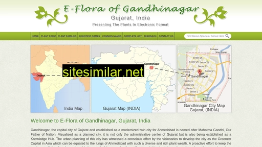 efloraofgandhinagar.in alternative sites