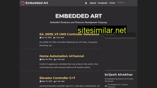 embeddedart.in alternative sites