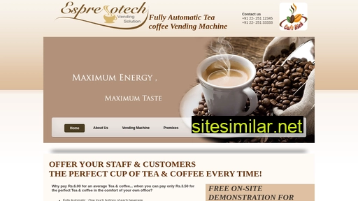 Espressotech similar sites