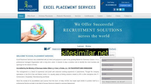 excelplacements.co.in alternative sites