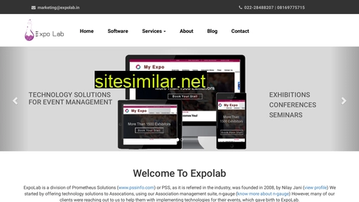 expolab.in alternative sites