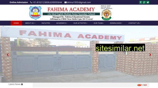fahimaacademy.in alternative sites