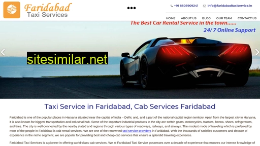 faridabadtaxiservice.in alternative sites