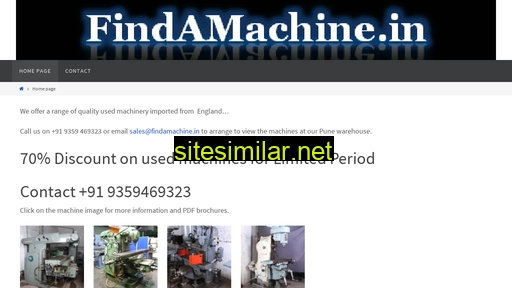 Findamachine similar sites