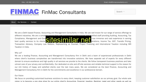 finmacconsultants.co.in alternative sites