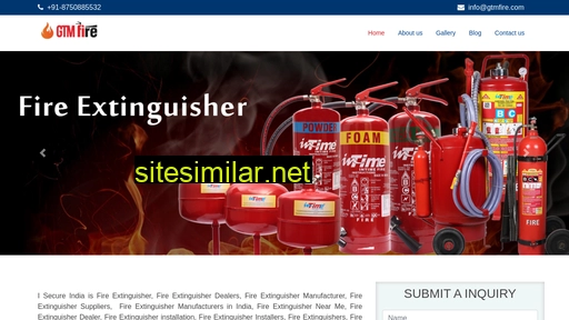 fire-extinguisher.in alternative sites