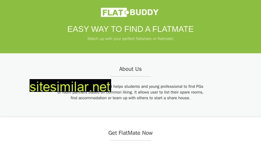 flatbuddy.in alternative sites