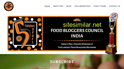Foodbloggerscouncilindia similar sites
