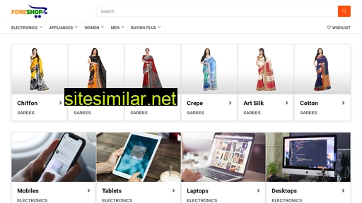 foreshop.in alternative sites