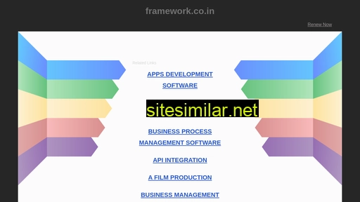 framework.co.in alternative sites
