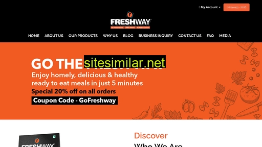 freshwayfoods.in alternative sites