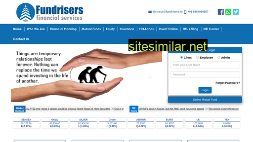 fundrisers.in alternative sites
