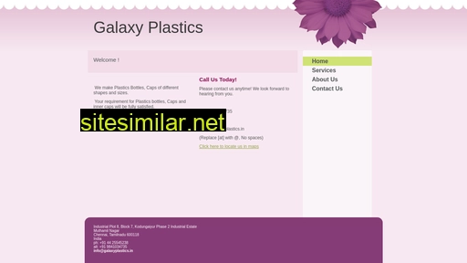 galaxyplastics.in alternative sites
