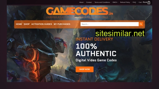 gamecodes.in alternative sites