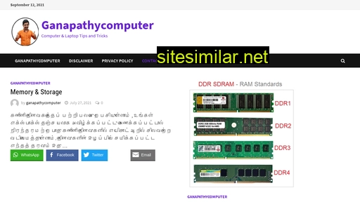 ganapathycomputer.in alternative sites