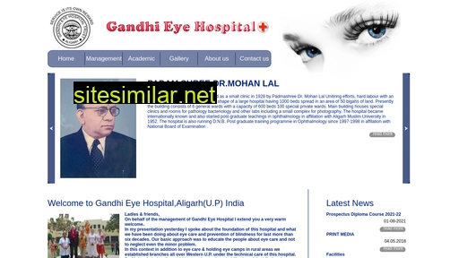 gandhieyehospitalaligarh.in alternative sites