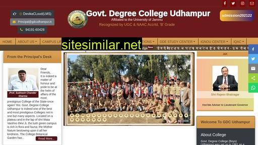 gdcudhampur.in alternative sites