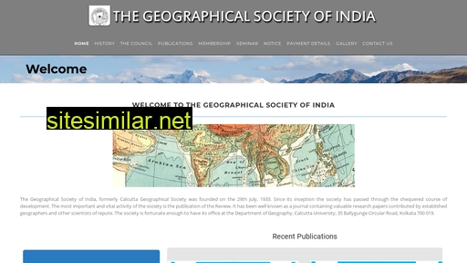 geographicalsocietyofindia.org.in alternative sites