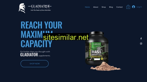 gladiatornutrition.in alternative sites