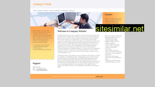 globaliweb.in alternative sites