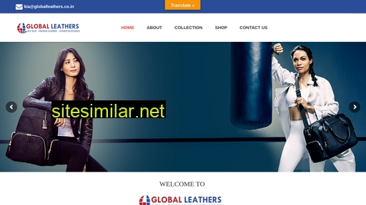 globalleathers.co.in alternative sites