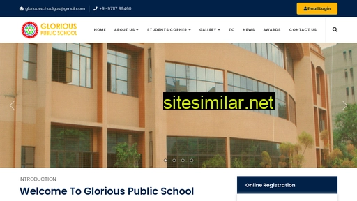 gloriouspublicschool.co.in alternative sites