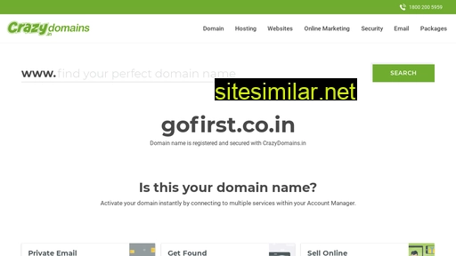 gofirst.co.in alternative sites