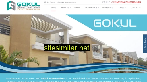 gokulconstructions.co.in alternative sites