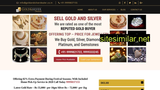 goldandsilverdealer.co.in alternative sites