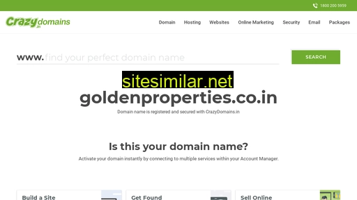 goldenproperties.co.in alternative sites